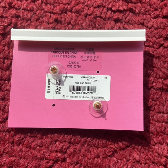 Kate spade earrings never worn - Picture 2 of 3